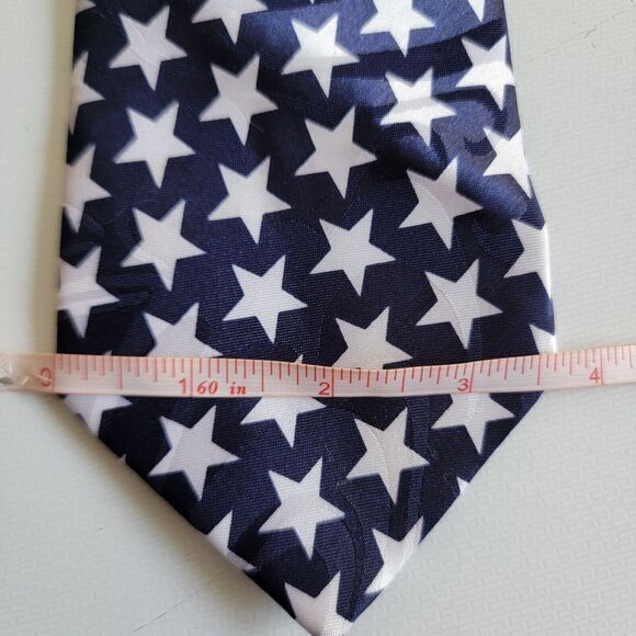 Steven Harris Men's Necktie USA Flag Patriotic Civil War Stars And Stripes - Picture 7 of 9